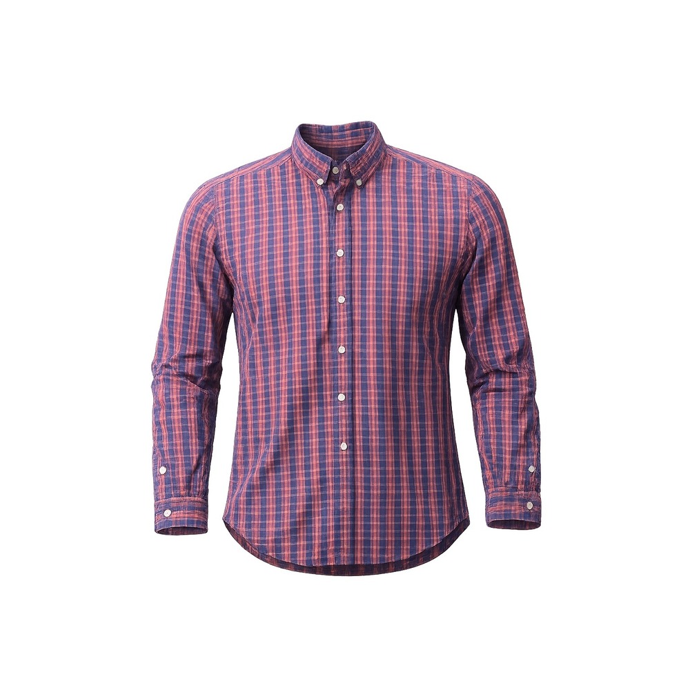 Ralph Lauren Classic Fit Red Plaid Button Down Long Sleeve Shirt Men's XL